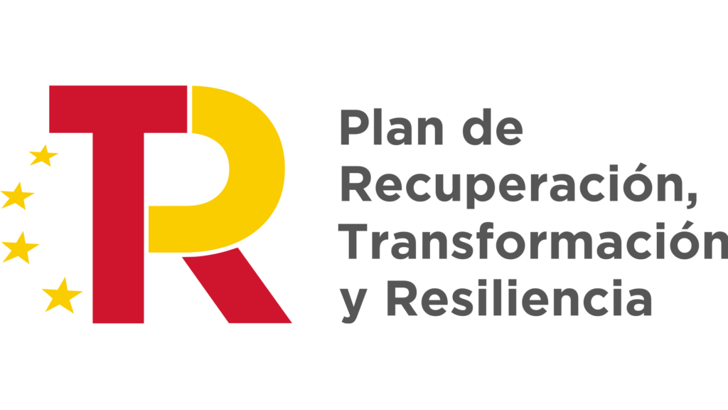 Logotipo del plam de recuperación, transformación y resiliencia